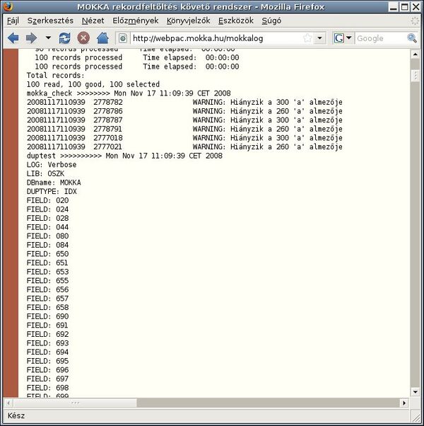 Mokkalog oszk napilog20081117 mokkacheck.jpg